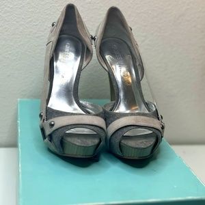 Marciano by Guess Kira Gray Multi Leather Pumps Size 7
